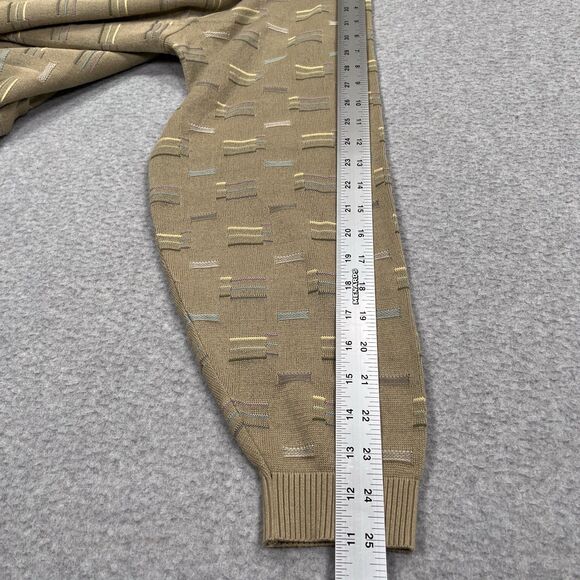 Vintage St Croix Knits Mark Pasch Sweater Sz Large L 90s Grandpa Hip Hop Relaxed - Picture 5 of 12